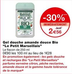 Le Petit Marseillais - Gel Douche Amande Douce Bio offre à 2,56€ sur Monoprix