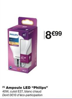 Ampoule led offre à 8,99€ sur Monoprix
