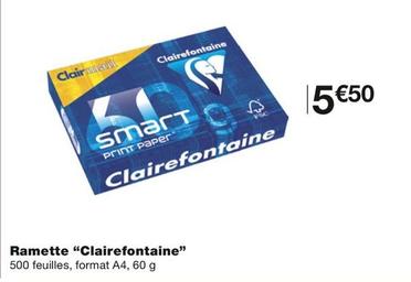 Clairefontaine - Ramette  offre à 5,5€ sur Monoprix