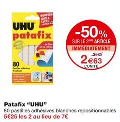 Uhu - Patafix offre à 2,63€ sur Monoprix