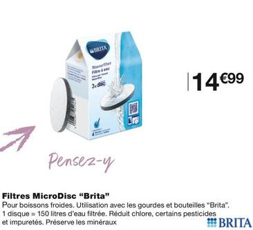 Brita - Filtres Microdisc offre à 14,99€ sur Monoprix