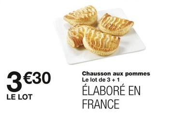 Chausson Aux Pommes offre à 3,3€ sur Monop'
