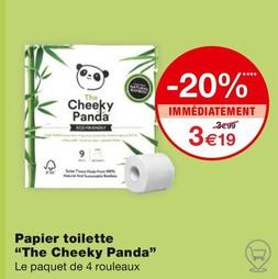The Cheeky Panda - Papier Toilette offre à 3,19€ sur Monop'
