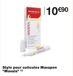 Mavala - Stylo Pour Cuticules Mavapen  offre à 10,9€ sur Monop'