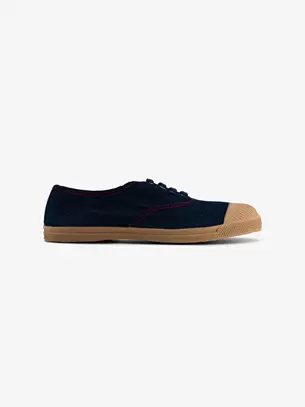 Tennis lacet femme denim brut offre à 29,4€ sur Bensimon