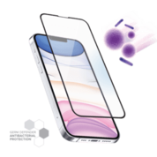Protection d’écran antibactérienne en verre trempé ultra-résistant (100% de surface couverte) pour Apple iPhone 13/13 Pro, Noir offre à 27,99€ sur The Kase
