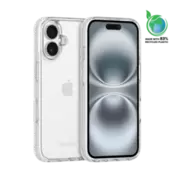 Coque hybride étincelante invisible GEN 2.0 83% de plastique recyclé pour Apple iPhone 16, Transparente offre à 24,49€ sur The Kase