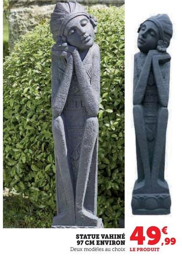 Statue Vahine 97 Cm Environ  offre à 49,99€ sur Super U