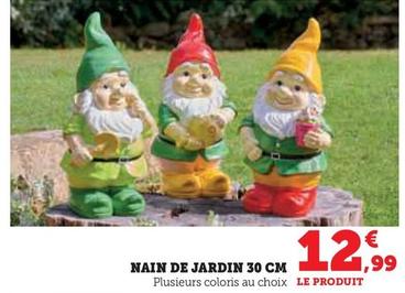 Nain De Jardin 30 Cm  offre à 12,99€ sur Super U
