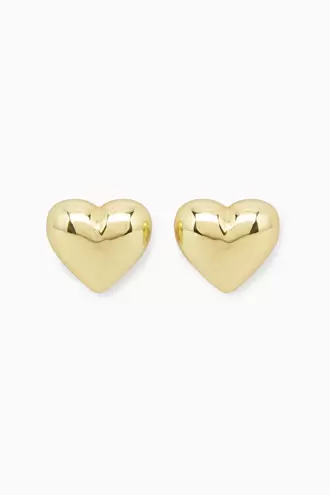 HEART CLIP-ON EARRINGS offre à 22,5€ sur COS