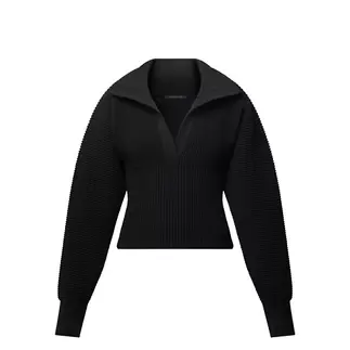 Pull à col ouvert en maille côtelée offre à 1400€ sur Louis Vuitton