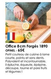 Opinel - Office Forgés 1890  offre à 65€ sur Culinarion