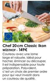 Couteau de cuisine offre à 149€ sur Culinarion