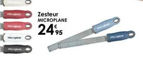Microplane - Zesteur  offre à 24,95€ sur Culinarion