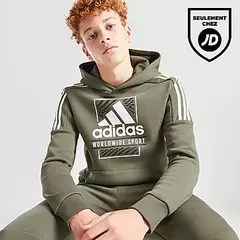 Adidas Sweat à Capuche Box Logo Junior offre à 35€ sur JD Sports