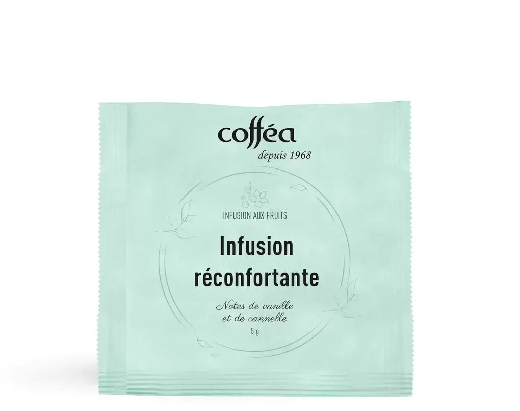 Sachet individuel Infusion réconfortante offre à 1,1€ sur Coffea