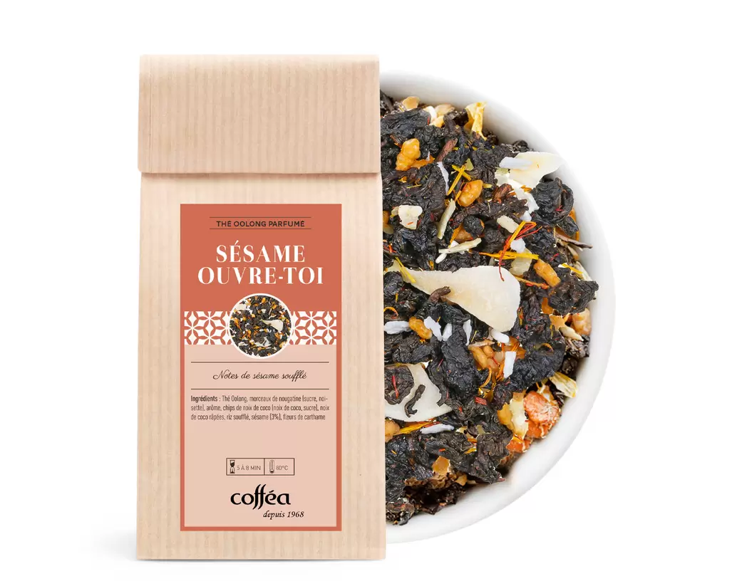 Thé oolong Sésame ouvre toi offre à 9,7€ sur Coffea