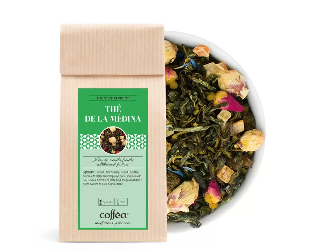 Thé vert de la Médina offre à 9,7€ sur Coffea