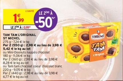 St Michel - Tam Tam L'original offre à 1,99€ sur Intermarché Contact