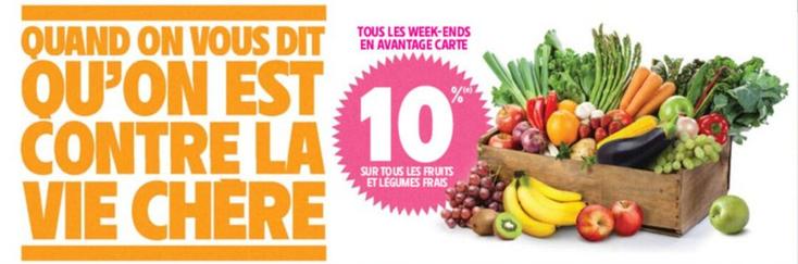 Sur Tous Les Fruits Et Legumes Frais  offre sur Intermarché Contact