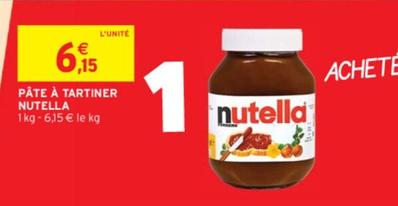 Nutella - Pâte À Tartiner offre à 6,15€ sur Intermarché Contact