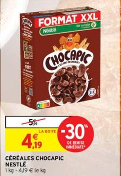 Nestlé - Céréales Chocapic offre à 4,19€ sur Intermarché Contact