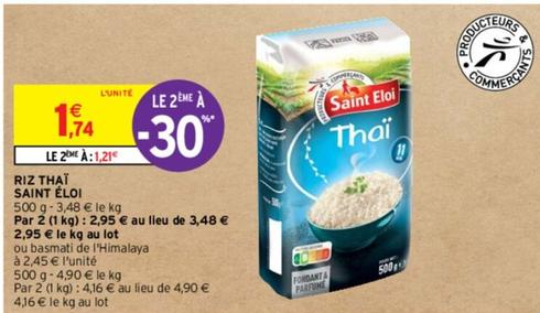 Saint Eloi - Riz That offre à 1,74€ sur Intermarché Contact