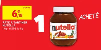 Nutella - Pâte À Tartiner offre à 6,15€ sur Intermarché Express
