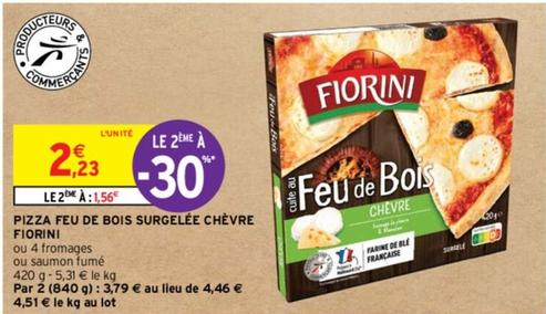 Fiorini - Pizza Feu De Bois Surgelée Chèvre offre à 2,23€ sur Intermarché Express