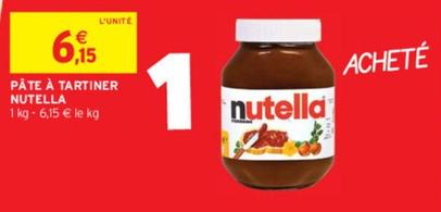 Ferrero - Pâte À Tartiner Nutella offre à 6,15€ sur Intermarché Express
