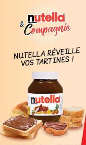 Ferrero - Nutella Réveille Vos Tartines! offre sur Intermarché Express