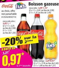 Coca-cola offre à 0,97€ sur Norma