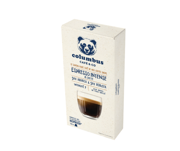 L'Espresso Intense pour Latte intensité 9 Nespresso® x10 offre à 4,6€ sur Columbus Café