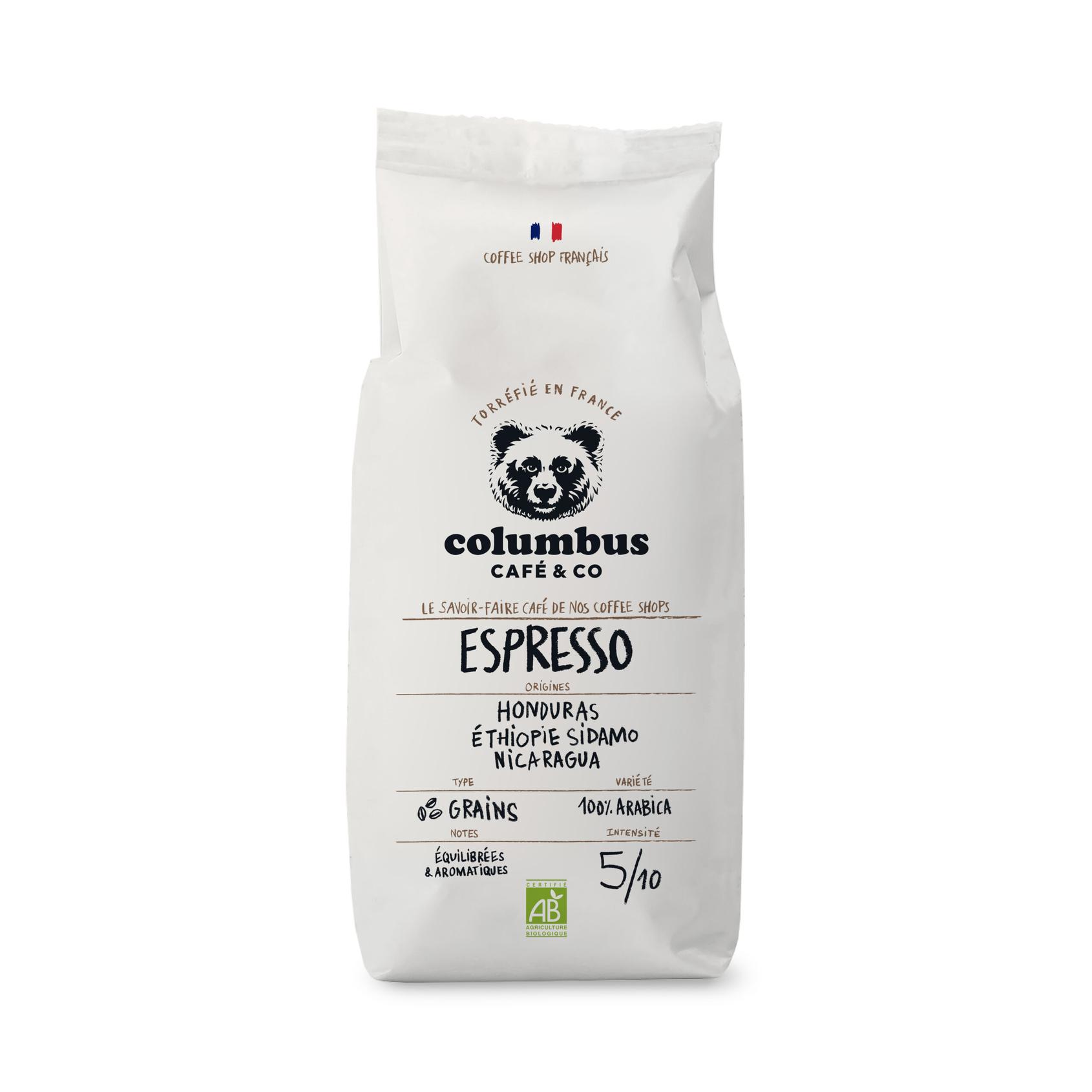 Café Grain - Espresso Barista Blend 1 KG offre à 18,9€ sur Columbus Café