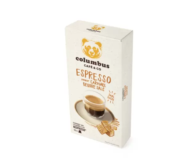 L'Espresso saveur Caramel beurre salé Nespresso® x 10 offre à 4,9€ sur Columbus Café