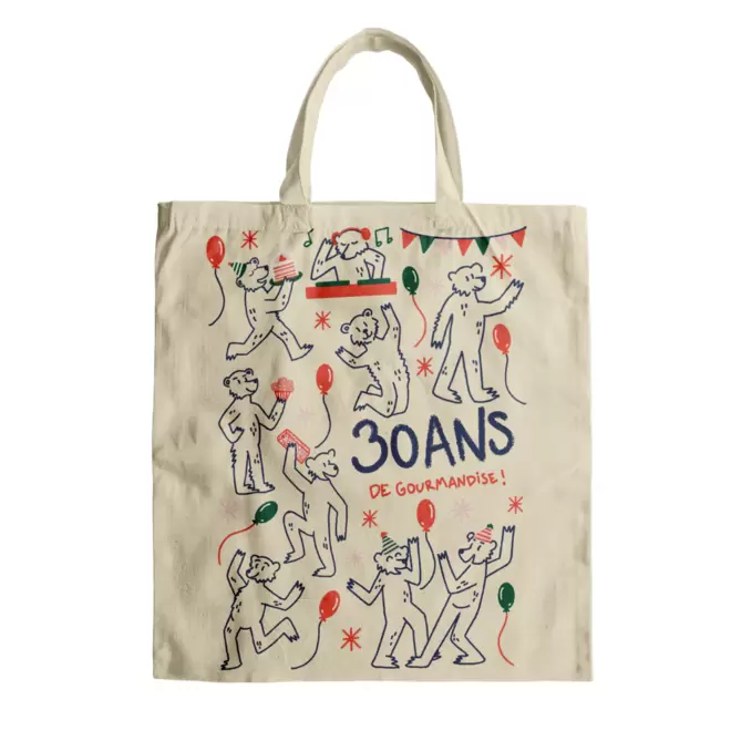 Tote Bag 30 ans offre à 7,2€ sur Columbus Café