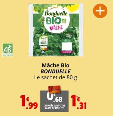 Bonduelle - Mâche Bio offre à 1,99€ sur Coccinelle Express
