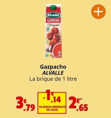 Alvalle - Gazpacho offre à 2,65€ sur Coccinelle Express