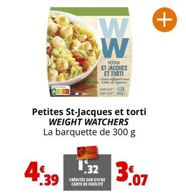 Weight Watchers - Etites St Jacques Et Torti offre à 3,07€ sur Coccinelle Express