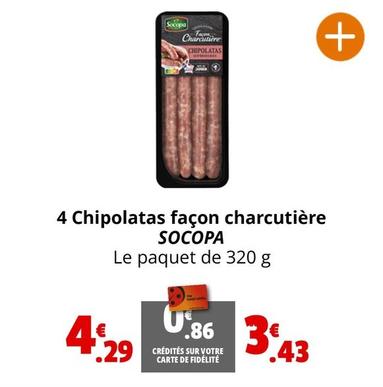 Chipolata offre à 3,43€ sur Coccinelle Express