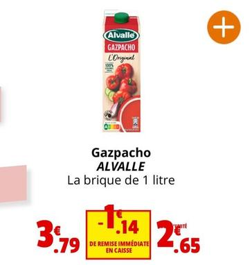 Alvalle - Gazpacho offre à 2,65€ sur Coccinelle Express