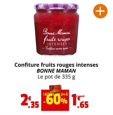 Bonne Maman - Confiture Fruits Rouges Intenses offre à 2,35€ sur Coccinelle Express