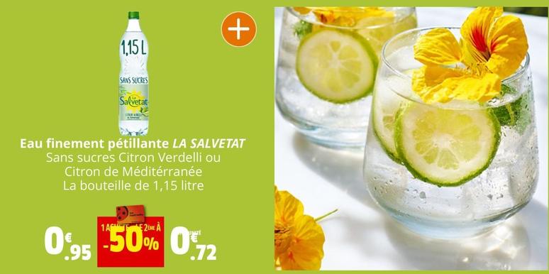 La Salvetat - Eau Finement Pétillante offre à 0,95€ sur Coccinelle Express
