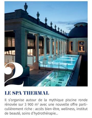 Le Spa Thermal offre sur ValVital