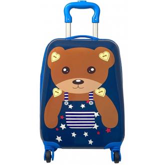 Valise cabine rigide enfant Les Sacs de K'rlot 45.50cm offre à 30€ sur Bleu Cerise