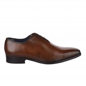 chaussures à lacets homme - marron cognac