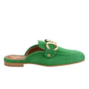 Mules femme - Vert vif