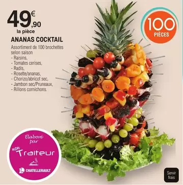 Ananas Cocktail offre à 49,9€ sur E.Leclerc