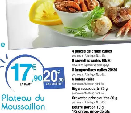 Plateau Du Moussaillon offre à 17,9€ sur E.Leclerc