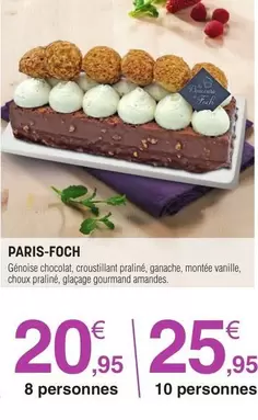 Paris-Foch offre à 20,95€ sur E.Leclerc